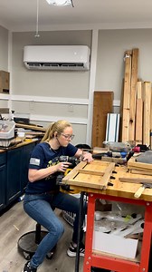 3.6K views · 178 reactions | Walnut dowels on this reclaimed white...