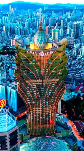Welcome to Macau - Las Vegas of Asia 🎰🌆 #shorts #macau #venetianvegas #mgm