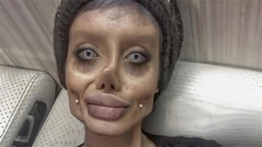 5.1K views | Remember the viral "Zombie Angelina Jolie"? 勞 Sahar Tabar, the woman who shocked the world with her extreme look, has been released from jail and just revealed her actual appearance on TV! 狼 After being sentenced to 10 years, she's free, and the truth behind the viral photos—it was makeup and editing, not surgery—is finally out. ✨ You won't believe what she looks like now! Check the first comment for the stunning reveal! ⬇️ | Life Is Weird | Facebook