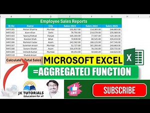 Master the AGGREGATE Function in Excel | The Only Tutorial You Need!