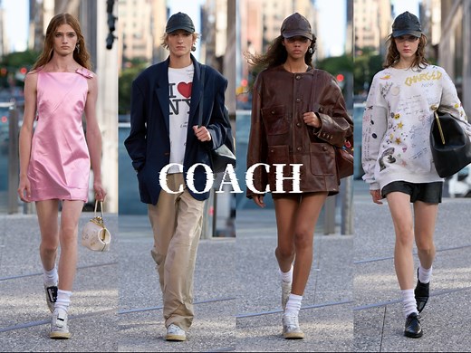 【秀场直击】Coach 2025 SS丨复古运动风与精致美式休闲的巧妙融合，活力十足又不失优雅
