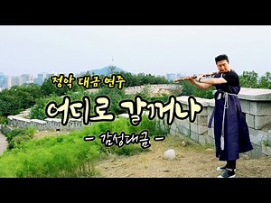 어디로 갈꺼나 감성대금 1080p
