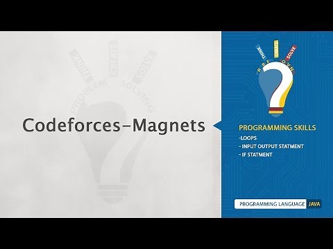 CodeForces - Magnets