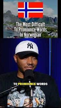 The most difficult words to pronounce in Norwegian #norway #norwegian #oslo #norway🇳🇴 #shorts