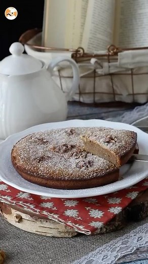 Super easy walnut cake (4 ingredients) 🌰🎂