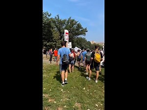 Free DC Protest March and Speeches 9-6