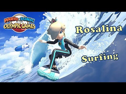 Mario and Sonic at Olympic Games Tokyo 2020 - Guest Character Rosalina in Surfing Shortboard