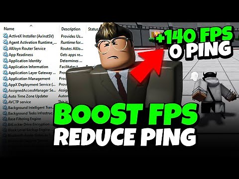 How to BOOST FPS and REDUCE PING in Roblox (2025) 🚀 | Fix Lag & Sutters!