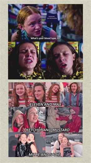Eleven Said “Red” 😂 | Eleven & Max Funny Moments | Stranger Things Meme #dracomalfoy #fanedit