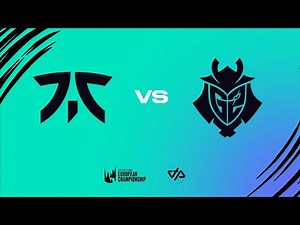 LEC Spring Split 2022 - W6D2 - FNC vs G2