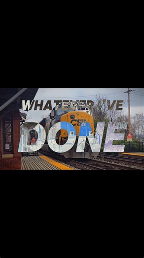 "One more Hour" #fyp #train #edit #blowup #viral #CSX #video #railfan #love #railroad #trainedit