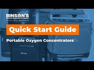 POC Quick Set Up (Portable Oxygen Concentrator)