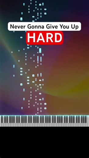 Never Gonna Give You Up 🕺 (HARD Piano Tutorial) | Rick Astley Never gonna give up the rickroll. #pianotutorial #rickastley #pianotok #hardPiano