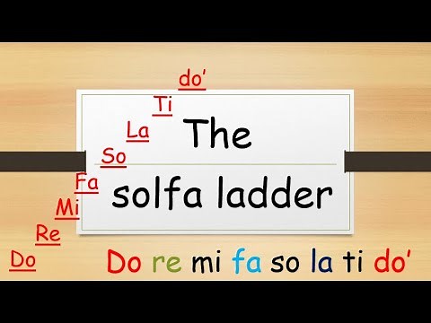 SOLFA LADDER (LESSON 04) -KVS | Kanys Tempo