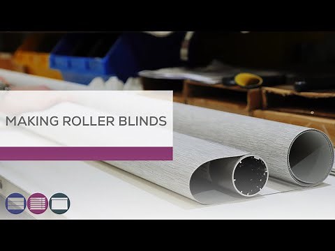 Making Roller Blinds in our Factory - Betta Blinds and Awnings