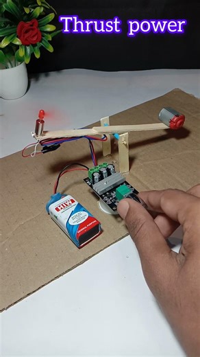 Coreless DC Motor Thrust Test