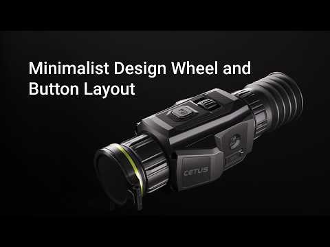 Cetus Minimalist Design Wheel and Button Layout