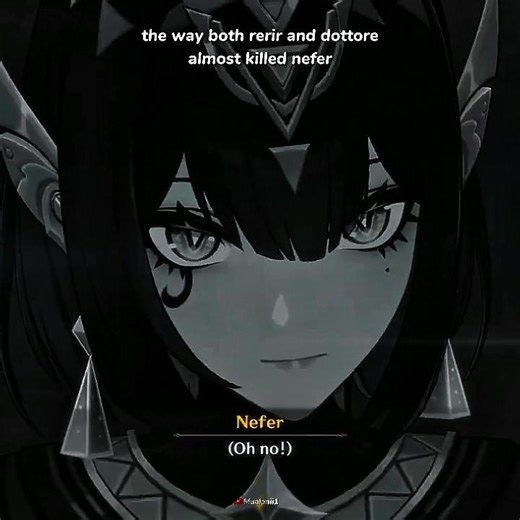 nefer almost died in the archon quest #genshinimpact #genshin #shorts