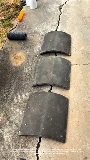 Waterproofing and leak repair material application process