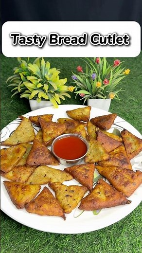 Amazing Bread Cutlet Recipe At Home #shorts