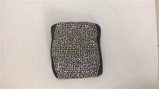 Custom Lions New Designs Rhinestone Transfer Detroit Team logo Motif Glitter Beads for Reticules Clothing