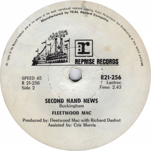 Fleetwood Mac's "Second Hand News" Lyrics Meaning - Song Meanings and Facts