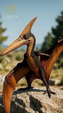 "Pterodactyl: Master of the Prehistoric Skies!" #Pterodactyl #Prehistoric #FlyingReptile #dinofacts