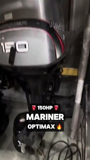 150HP Mariner Optimax DFI V6 2 Stroke 💨