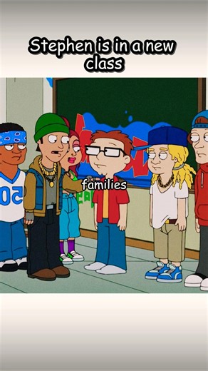 Stephen is in a new class