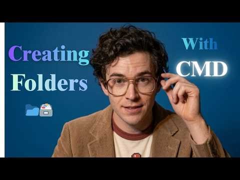 CREATE FOLDER through CMD (2026) || Quick CMD Series ||