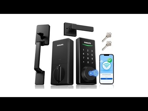 Review: Philips WiFi Smart Keyless Entry Door Lock Deadbolt + Handle Set