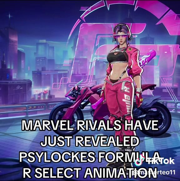 Marvel Rivals Unveils Psylocke's Formula R Animation