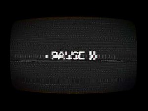 TV Static glitchy Stream Pause screen CRT 4K | Snowman Digital