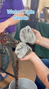 20K views · 399 reactions | Water filled triple geode from the Fabulous keokuk geode site #water #crystals #quartz #triplets | KeokukGeodes | Facebook