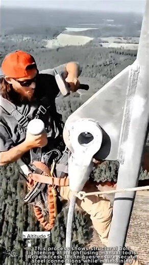 High Altitude Structural Work Tool Bolt Tightening Manual #worktool