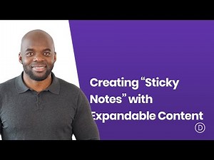 Creating “Sticky Notes” with Expandable Content with Divi