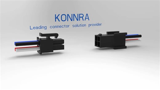 Molex Micro Fit 3mm Pitch 2-6Pin 43025 Dual Row Wire-to-Wire Terminal Electrical Connector for Industrial & Automotive Systems