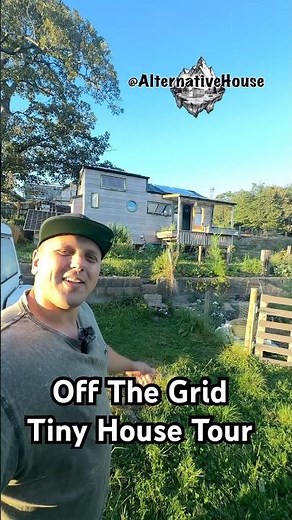 Young Couple Builds Stunning Off-Grid Home in Wales | Solar Powered & Made from Recycled Materials