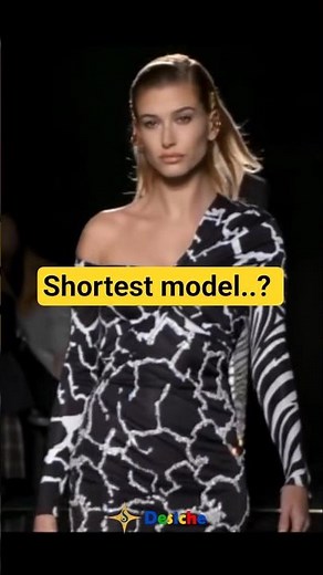 Shortest Models in the industry...! #fashion #model #supermodel #shorts