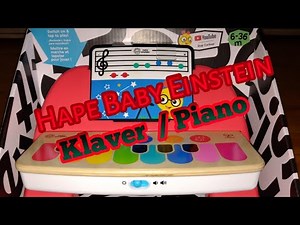 Hape Baby Einstein Magic Touch Piano / Musical wooden piano ‪@DamuSmartyVlogs‬