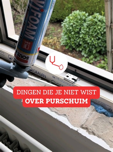 𝐃𝐞𝐳𝐞 𝐝𝐢𝐧𝐠𝐞𝐧 𝐰𝐢𝐬𝐭 𝐣𝐞 𝐧𝐢𝐞𝐭 𝐨𝐯𝐞𝐫 𝐩𝐮𝐫𝐬𝐜𝐡𝐮𝐢𝐦🤯 Iedereen heeft zo z’n eigen ervaringen en meningen over PUR... Maar wat klopt ervan? Wij ontkrachten alvast drie hardnekkige mythes!👇 “𝐏𝐮𝐫𝐬𝐜𝐡𝐮𝐢𝐦 𝐛𝐥𝐢𝐣𝐟𝐭 𝐬𝐭𝐞𝐞𝐝𝐬 𝐠𝐚𝐬𝐬𝐞𝐧 𝐚𝐟𝐠𝐞𝐯𝐞𝐧.”😷 Voor de uitharding van purschuimen is een chemische reactie vereist. Deze vindt plaats op het moment dat het schuim uit de bus komt. Vandaar dat er wordt aangeraden om PBM te gebruiken. Maar zodra het schuim is u