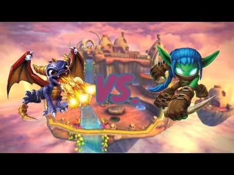 Spyro VS. Stealth Elf | Skylanders Giants