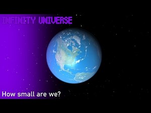 Zoom out from the Earth to the edge of the known universe