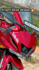 NEW 2025 R15 V4 METALLIC RED 🔥 #yamaha #yamahar15v4 #black #bike#automobile #trend #r15v4