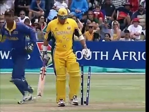 2003 Cricket World Cup 1st Semi Final Australia v Sri Lanka at Gqeberha Mar 18th 2003