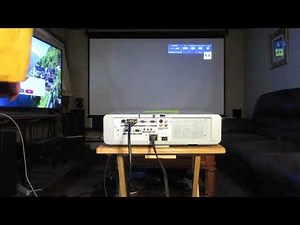 Using HDMI with DVI projector set up
