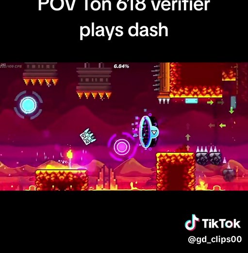 Ton 618 is the most glazed level #fyp #geometrydash #gd #gaming | ton 618