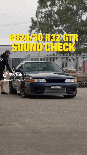 RB26/30 R32 GTR Paddle Shifted Sound Check