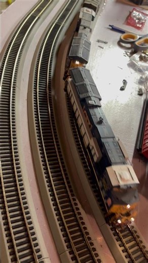 My HO Model Trains with Scale Trains Locomotives 8 #hoscale #modeltrain #shorts #train #modelrailway