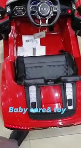 20 shares · 3 comments | AUDI R8 ORDER NOW!  Push start/stop  Cool exhaust with lights  MP3 system with AUX, USB & SD card  Battery powered  Remote controlled  Self-driveable  LED headlights + LED taillights  LED bumper lights  LED lights in tyres  Comfortable ride  Cool looking tyres Available in red pinted color So what are you waiting for? Order NOW! Watsap03021497948 | Baby Care & toys | Facebook